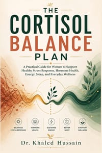The Cortisol Balance Plan: A Practical Guide for Women to Support Healthy Stress Response, Hormone Health, Energy, Sleep, and Everyday Wellness cover