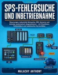 SPS-Fehlersuche und Inbetriebnahme: Steuerungen, industrielle Netzwerke, HMI, Sensoren und Antriebe systematisch diagnostizieren - mit Checklisten, Fe cover