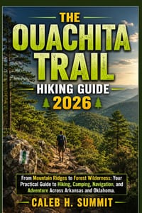 The Ouachita Trail Hiking Guide 2026: From Mountain Ridges to Forest Wilderness: Your Practical Guide to Hiking, Camping, Navigation, and Adventure Ac cover