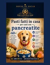 Pasti fatti in casa per cani con pancreatite: 60 ricette ultra povere di grassi per lenire l'infiammazione e sostenere la ripresa del tuo cane cover