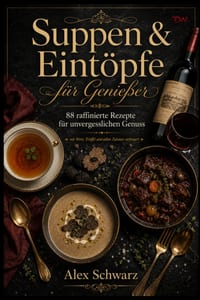 Suppen & Eintöpfe für Genießer: 88 raffinierte Rezepte für unvergesslichen Genuss - mit Wein, Trüffel und edlen Zutaten verfeinert cover