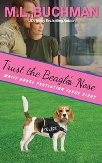 Trust the Beagle's Nose: a Service Dog romance story cover