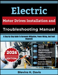 Electric Motor Drives Installation and Troubleshooting Manual: A Step-By-Step Guide To Harmonic Mitigation, Power Wiring, And Fault Diagnosis cover