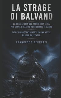 La Strage Di Balvano: La vera storia del treno 8017 e del più grave disastro ferroviario italiano cover