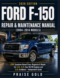 Ford F-150 Repair & Maintenance Manual (2004-2014 Models): 200 Symptom-Based Fixes: Diagnosis & Repair for 4.2L-6.2L Gas V6/V8 Engines and 3.5L EcoBoo cover