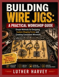 Building Wire Jigs: A PRACTICAL WORKSHOP GUIDE: Simple Methods for Designing Custom Shaping Forms and Creating Consistent Wirework cover