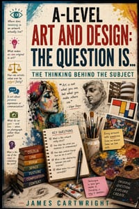 A-Level Art and Design: The Question Is...: The Thinking Behind the Subject cover
