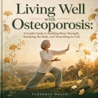 Living Well with Osteoporosis: A Gentle Guide to Building Bone Strength, Steadying the Body, and Nourishing for Life cover
