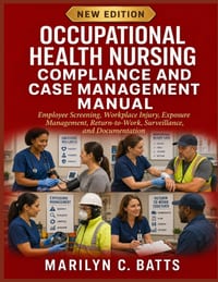 Occupational Health Nursing Compliance and Case Management Manual: Employee Screening, Workplace Injury, Exposure Management, Return-to-Work, Surveill cover