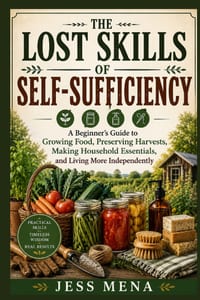 The Lost Skills Of Self-sufficiency: A Beginner's Guide to Growing Food, Preserving Harvests, Making Household Essentials, and Living More Independent cover