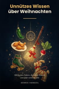 Unnützes Wissen über Weihnachten: 300 kuriose Fakten, die keiner braucht und jeder weitererzählt cover