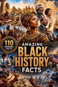 Amazing Black History Facts: 110 Stories of Black History, Culture, Leaders, Inventions, Civil Rights & Global Contributions cover