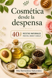 Cosmética desde la despensa: 40 recetas naturales para piel, manos y cabello cover