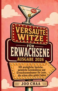 Versaute Witze für Erwachsene Ausgabe 2026: 101 anzügliche Sprüche, peinliche Geständnisse und Erwachsenenhumor für Leute, die schon alles gehört habe cover