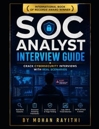 SOC Analyst Interview Guide: Crack Cybersecurity Interviews with Real Scenarios cover