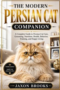 The Modern Persian Cat Companion: A Complete Guide to Persian Cat Care, Grooming, Nutrition, Health, Behavior, Training, and Happy Living cover