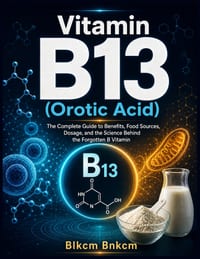 Vitamin B13 ( Orotic Acid ): The Complete Guide to Benefits, Food Sources, Dosage, and the Science Behind the Forgotten B Vitamin cover