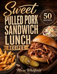 Sweet Pulled Pork Sandwiches Lunch Recipes: Savory Pulled Pork Sandwiches with Bold Sauces and Toppings cover