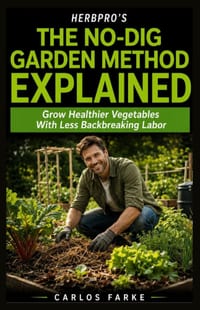 HerbsPro's The No-Dig Garden Method Explained: Grow Healthier Vegetables With Less Backbreaking Labor cover