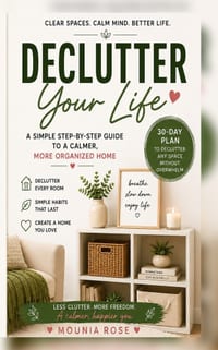 Declutter Your Life: A Simple Step-by-Step Guide to a Calmer, More Organized Home cover
