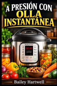 A Presión Con Olla Instantánea: Recetas sencillas para comidas caseras y conservación de alimentos cover