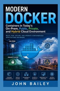 Modern Docker: Containers in Today's On-Prem, Public, Private, and Hybrid Cloud Environment cover