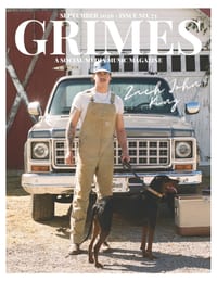 Grimes Magazine. The September 2026 Issue.: Featuring Zach John King cover