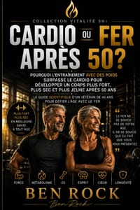 Cardio Ou Fonte Après 50 ANS ?: Pourquoi la musculation l'emporte sur le cardio pour bâtir un corps plus fort, plus mince et plus jeune après 50 ans cover