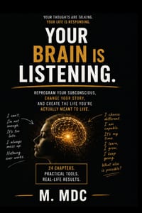 Your Brain Is Listening: Stop Repeating the Life You Don't Want: Change Your Subconscious. Change Your Assumptions. Change What Happens Next. cover