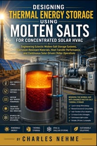 Designing Thermal Energy Storage Using Molten Salts for Concentrated Solar HVAC: Engineering Eutectic Molten-Salt Storage Systems, Corrosion-Resistant cover