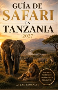 Guía de Safari En Tanzania: Serengeti y Cráter del Ngorongoro: una guía práctica para planificar tu viaje, descubrir la Gran Migración, elegir rutas, cover