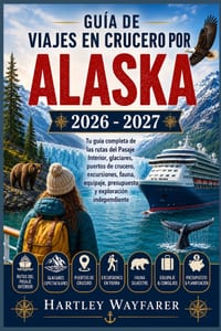 Guía de Viajes en Crucero por Alaska 2026 - 2027: Tu guía completa de las rutas del Pasaje Interior, glaciares, puertos de crucero, excursiones, fauna cover