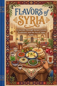 Flavors of Syria A Journey Through Syrian Cuisine, Traditions, and the Art of the Table cover