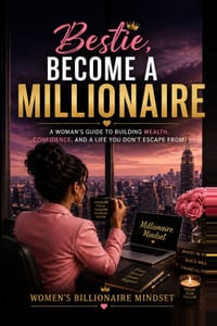 Bestie, Become a Millionaire: A Woman's Guide to Building Wealth, Confidence, and a Life You Don't Escape From cover