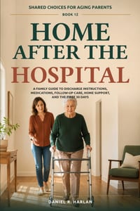 Home After the Hospital: A Family Guide to Discharge Instructions, Medications, Follow-Up Care, Home Support, and the First 30 Days cover