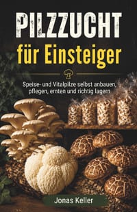 Pilzzucht für Einsteiger: Speise- und Vitalpilze selbst anbauen, pflegen, ernten und richtig lagern cover