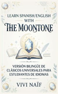 Learn Spanish/English with The moonstone: version bilingue de clasicos universales para estudiantes de idiomas cover
