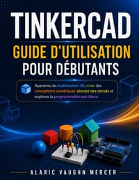 Tinkercad Guide d'Utilisation Pour Débutants: Apprenez la modélisation 3D, créez des conceptions numériques, simulez des circuits et explorez la progr cover
