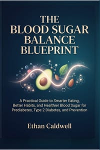 The Blood Sugar Balance Blueprint: A Practical Guide to Smarter Eating, Better Habits, and Healthier Blood Sugar for Prediabetes, Type 2 Diabetes, and cover