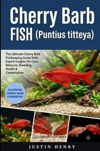 CHERRY BARB FISH (Puntius titteya): Mastering Cherry Barb Fishkeeping (Care, Behavior, Breeding, Health & Conservation) cover