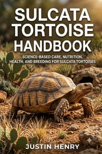 Sulcata Tortoise Handbook: Science-Based Care, Nutrition, Health, and Breeding for Sulcata Tortoises cover