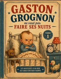 Gaston Grognon ne veut pas faire ses nuits: les aventures d'un bébé au caractère bien affirmé cover