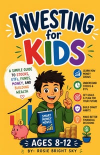 Investing for Kids: A Simple Guide to Stocks, ETFs, Funds, Money, and Building Wealth cover