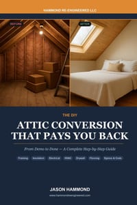 The DIY Attic Conversion That Pays You Back: From Demo to Done - A Complete Step-by-Step Guide cover