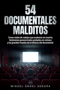 54 documentales malditos: Casos reales de rodajes que acabaron en muerte, fenómenos paranormales grabados en cámara y los grandes fraudes de la histor cover