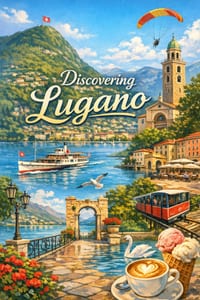 Discovering Lugano cover