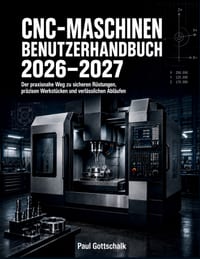 CNC-Maschinen Benutzerhandbuch 2026-2027: Der praxisnahe Weg zu sicheren Rüstungen, präzisen Werkstücken und verlässlichen Abläufen cover