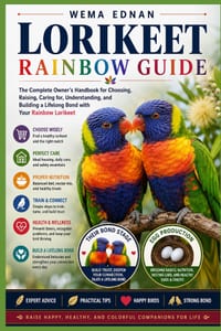 Lorikeet - Rainbow Guide: The Complete Owner's Handbook for Choosing, Raising, Caring for, Understanding, and Building a Lifelong Bond with Your Rainb cover