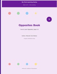 Opposites Book cover