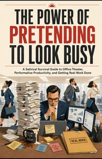 The Power of Pretending to Look Busy: A Satirical Survival Guide to Office Theater, Performative Productivity, and Getting Real Work Done cover